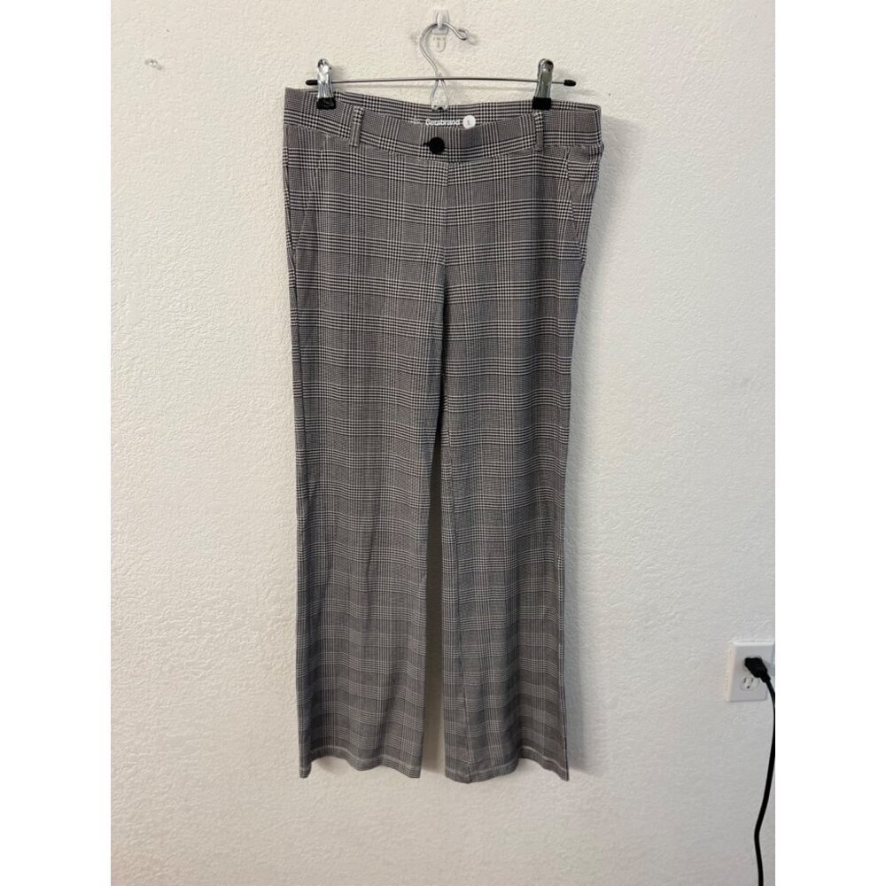 Betabrand houndstooth pattern pants women size large